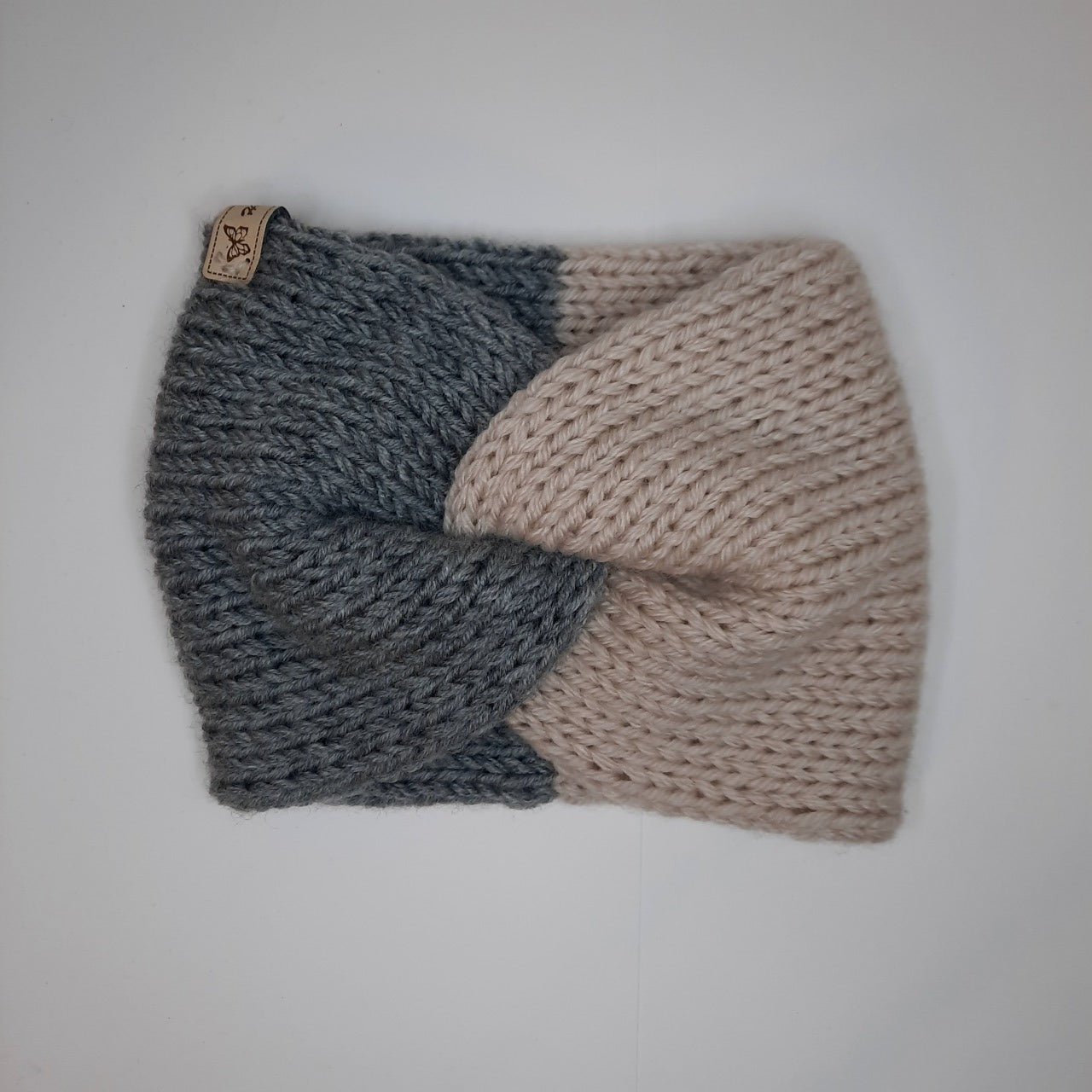 Custom Knitted Earwarmer - Textured Cotton Creations