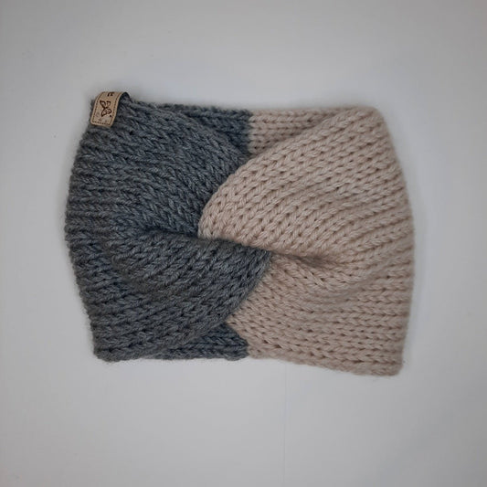 Custom Knitted Earwarmer - Textured Cotton Creations