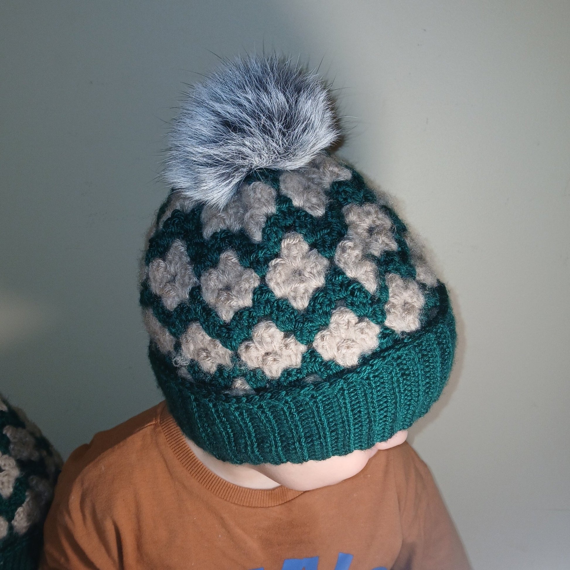 Thinner Harvest Hues beanie - Textured Cotton Creations